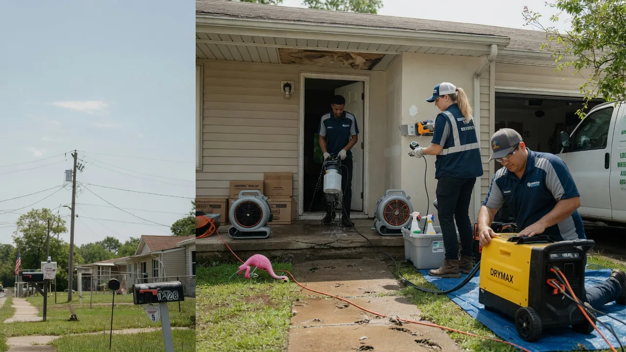 Storm Damage Water Removal in Santa Anna, TX near me